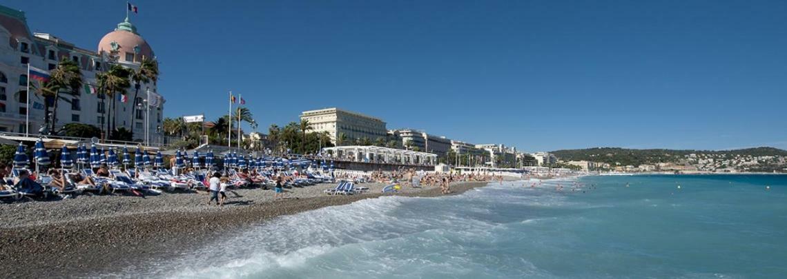 Joli appartement niçois en bord de mer Nice Exterior foto