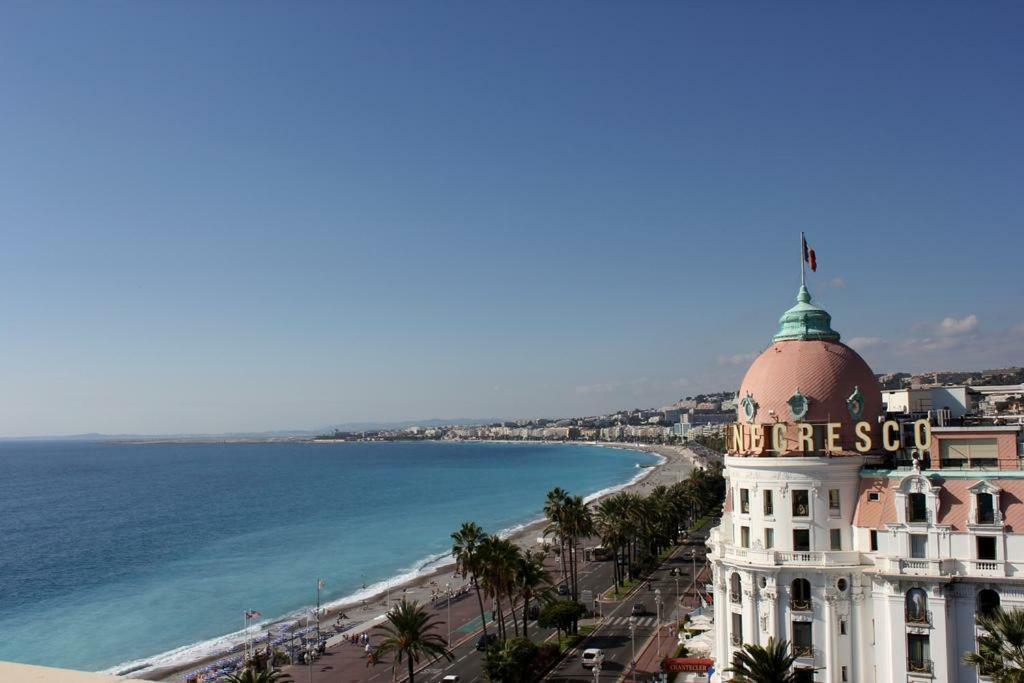 Joli appartement niçois en bord de mer Nice Exterior foto